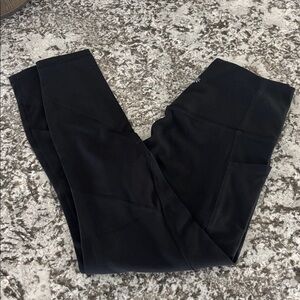 NWOT Athleta Salutation Stash 7/8 tights (mesh leg)